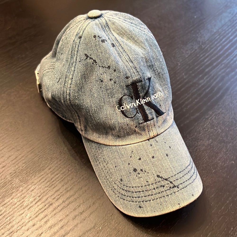 Calvin Klein Jeans denim adjustable dad hat